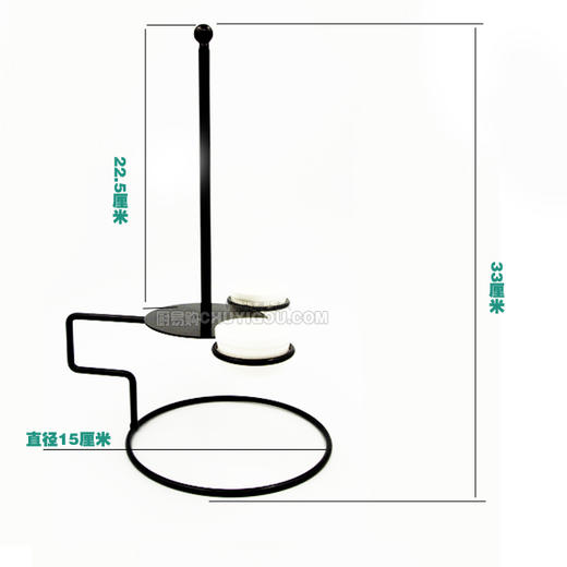 创意美食架 美食架子 洋葱架 鱿鱼圈架 油圈架 创意美食盛器送蘸料碟 商品图6