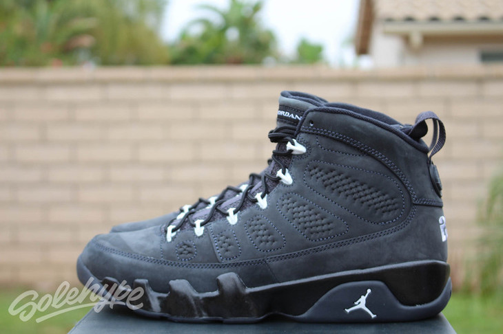 清仓air jordan 9 anthracite aj9 无烟煤 乔9 全黑 302370-013