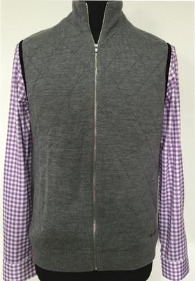 男款拉链背心（12WPS505）