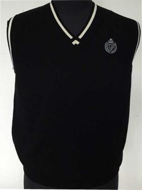男款羊毛V领背心（12WPS501）