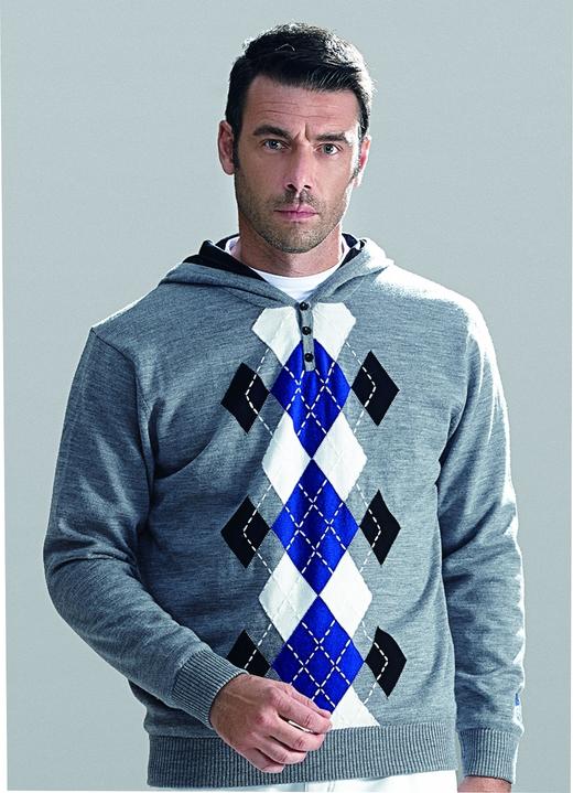 男款连帽羊毛套衫（12WPS509） 商品图0