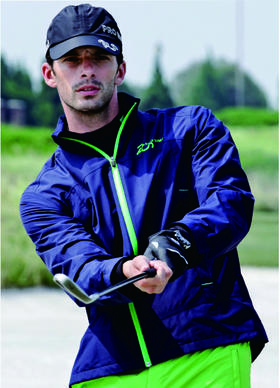 男款弹力风衣茄克（11WPS005）