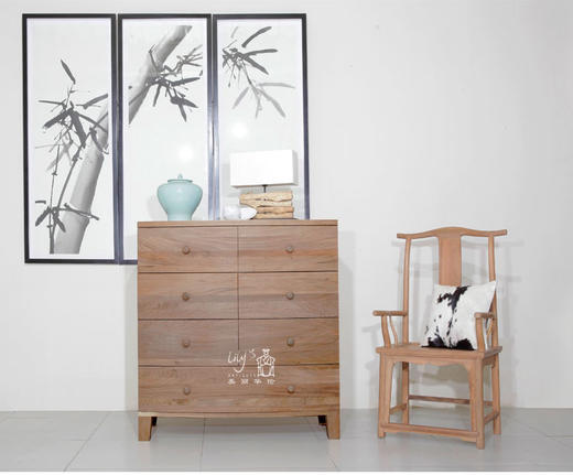 异形实木七斗柜 商品图1