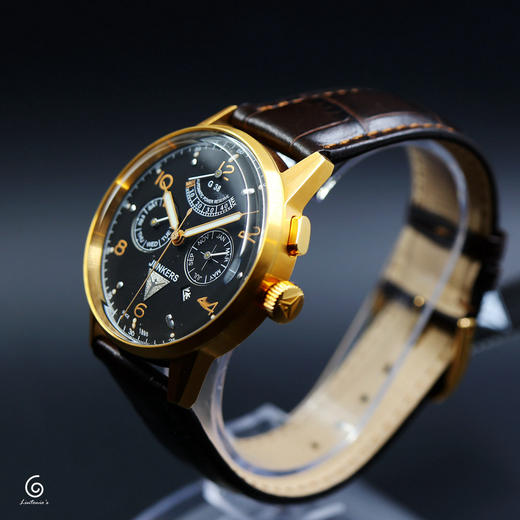 特惠:德国Junkers G38机械男士腕表|动力存储|月份星期日期指示|夜光 商品图1