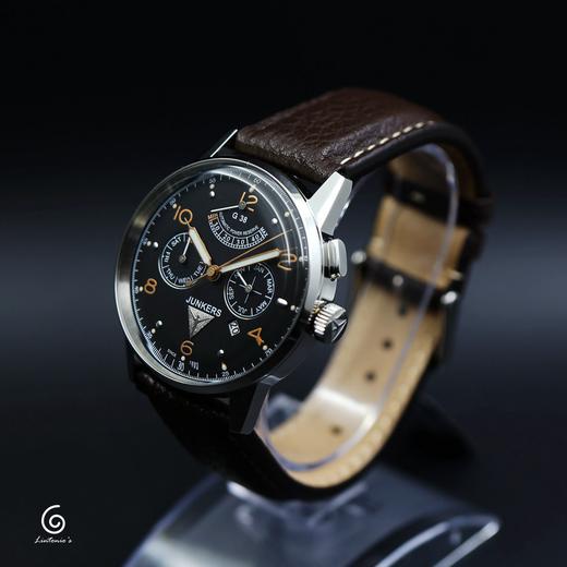 Junkers容克斯德国原产G38机械男士腕表|动力存储|月份星期日期指示|夜光 商品图1