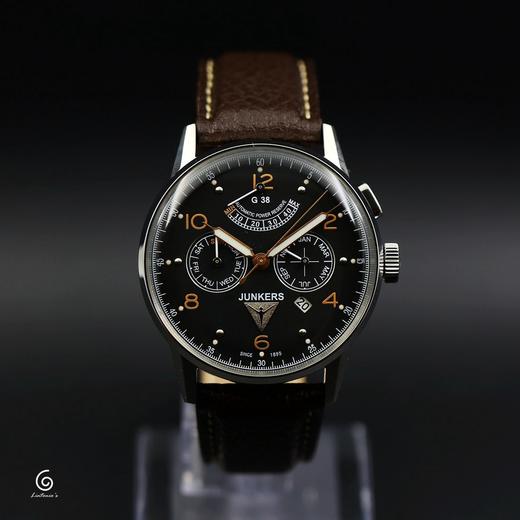 Junkers容克斯德国原产G38机械男士腕表|动力存储|月份星期日期指示|夜光 商品图0
