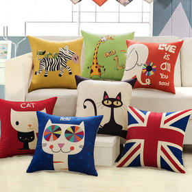 （锦尚衣饰）卡通抱枕沙发靠枕床头靠垫