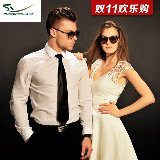 （永久下架）马踏飞燕男款多功能太阳镜（雅黑色）+樱花女款时尚偏光镜（时尚碎花）组合 商品图0