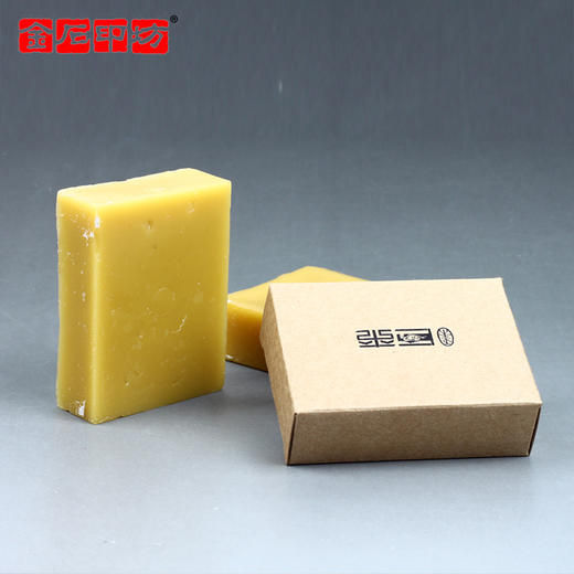 巨来牌印石保养蜡 100克黄蜡 青田石抛光封蜡 商品图2