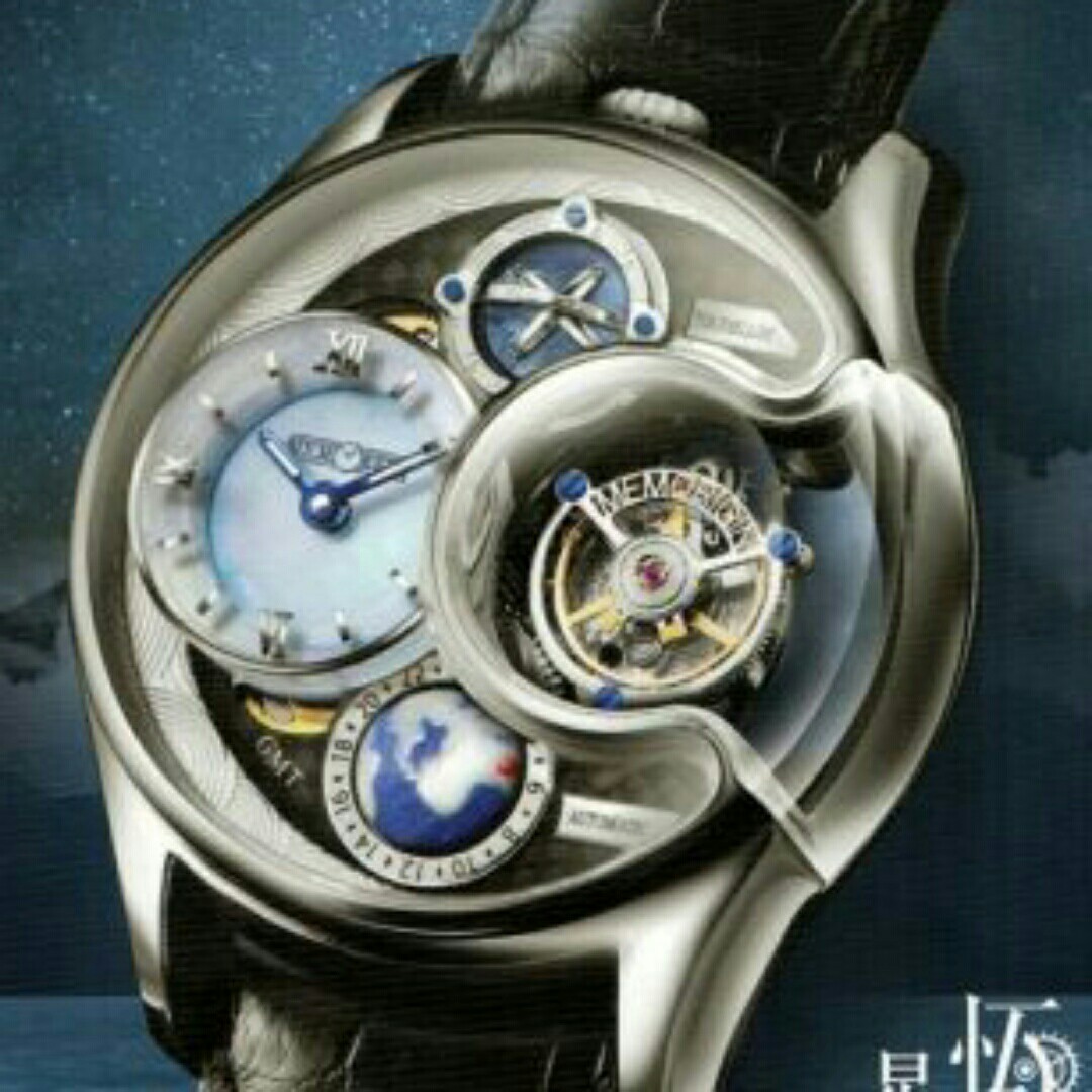 万希泉陀飞轮手表200508