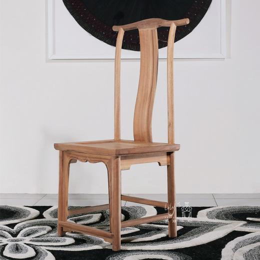 核桃木靠背椅 商品图1