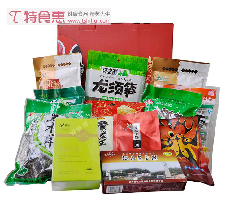 产品一:四川成都特产 460g桂花庄土猪腊肉 产品二:四川成都特产 500g