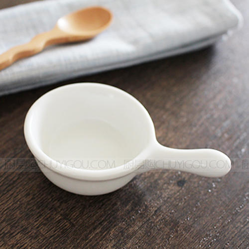 甄瓷阔勺创意分餐餐具 融合菜分餐小餐具 阔勺 商品图3