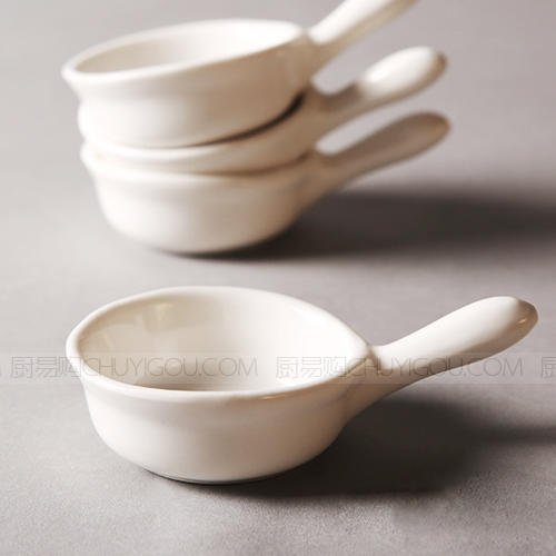 甄瓷阔勺创意分餐餐具 融合菜分餐小餐具 阔勺 商品图2