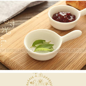 甄瓷阔勺创意分餐餐具 融合菜分餐小餐具 阔勺