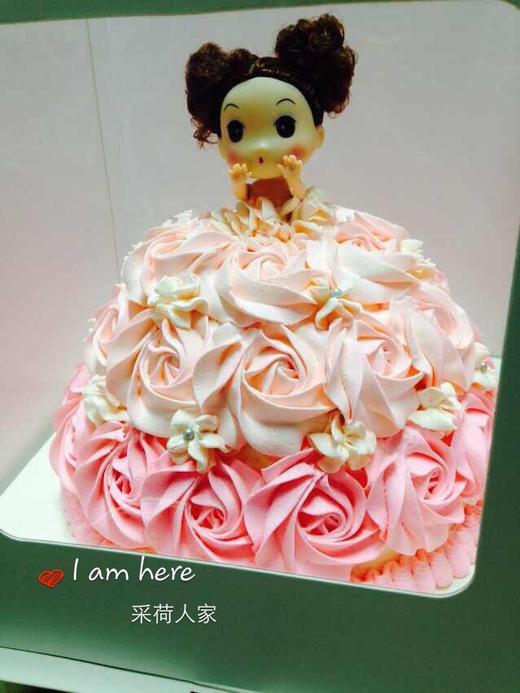 6-10寸 立体娃娃 迷糊娃娃 戚风蛋糕 商品图0