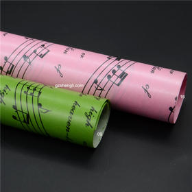 台湾进口防水音符纸（规格60*60CM,20张/包，运费到付）