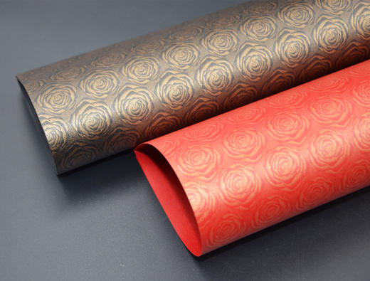 超大印花纸-烫金玫瑰（60*75CM,20张/包，运费到付） 商品图0