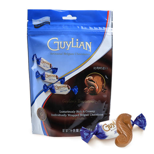 比利时进口吉利莲Guylian金魅炫巧克力超值三包装 情人节生日礼盒三种口味海洋生物形生动可爱【有间保税进口】 商品图1