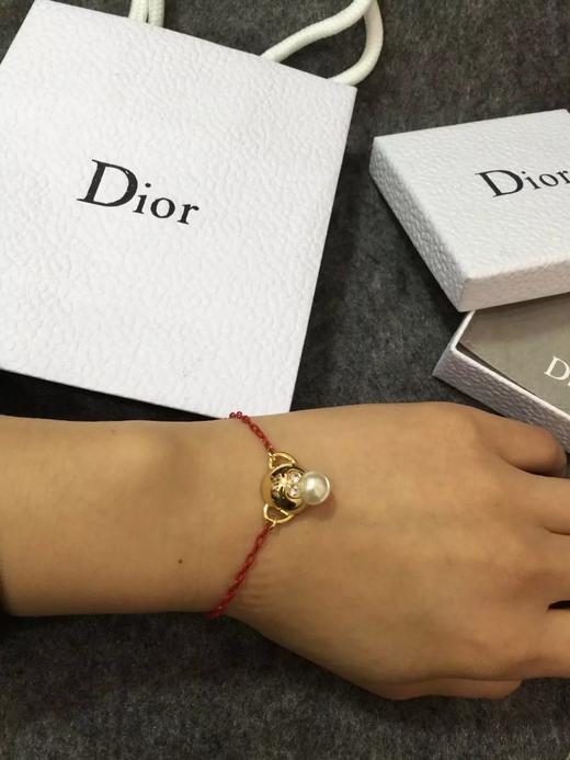 Dior迪奥 猴年本命年 生肖吉祥物 红绳手链 网上代购要3000多 SQT26578 商品图0