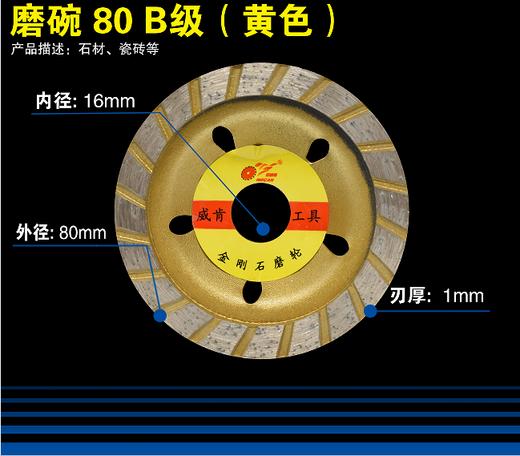 金钱豹磨碗 规格：80-90-100mm（常规型/加厚型） 商品图1