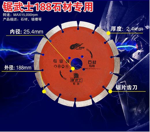 锯武士 规格 ：125-188系列  商品图5