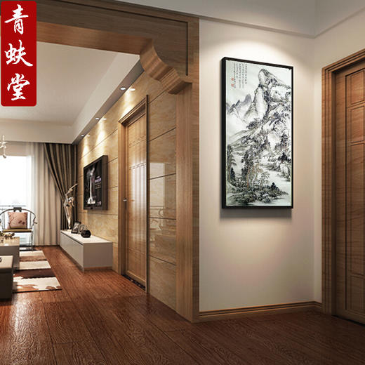 青蚨堂书画定制风水开运山水国画真迹艺术品招财开运字画姻缘和合 商品图2