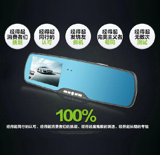 【行车记录也】。任e行X2 行车记录仪循环录影全高清1080P 超广角夜视王防碰瓷 商品图1
