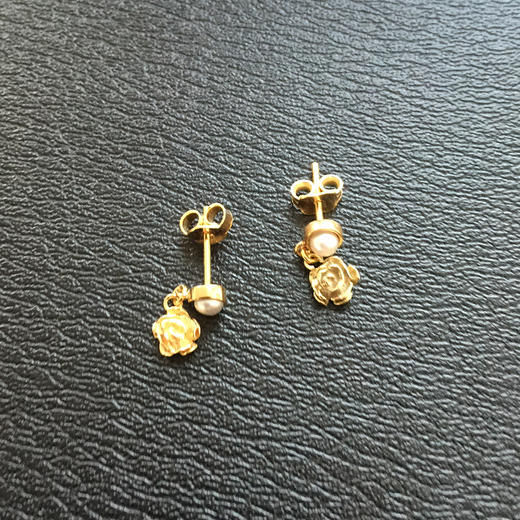 LILY 56 P 百合珍珠耳坠 商品图3