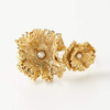 OEI 16 金色雏菊珍珠戒指 商品缩略图0
