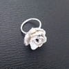 ROSE 12 银色大玫瑰戒指 商品缩略图0