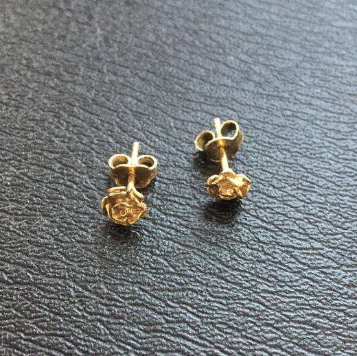 LILY 56 百合耳钉 商品图0