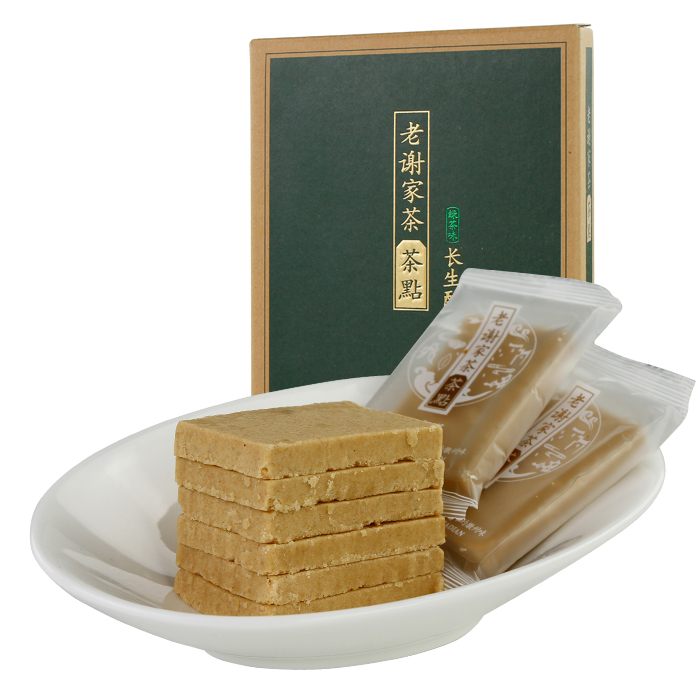 老谢家茶_茶点 谢广汉长生酥 200g