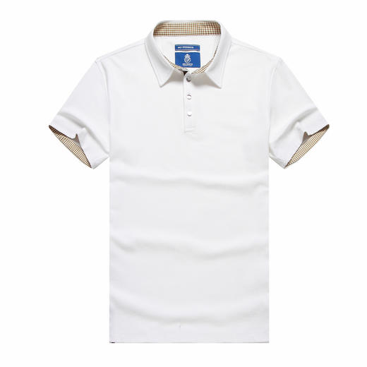 【11.11】男式木代尔棉经典短袖polo衫 商品图0