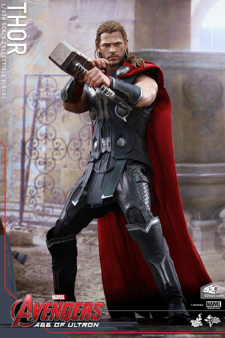 [52toys] hottoys mms306复联2奥创纪元雷神4.0 索尔现货包邮