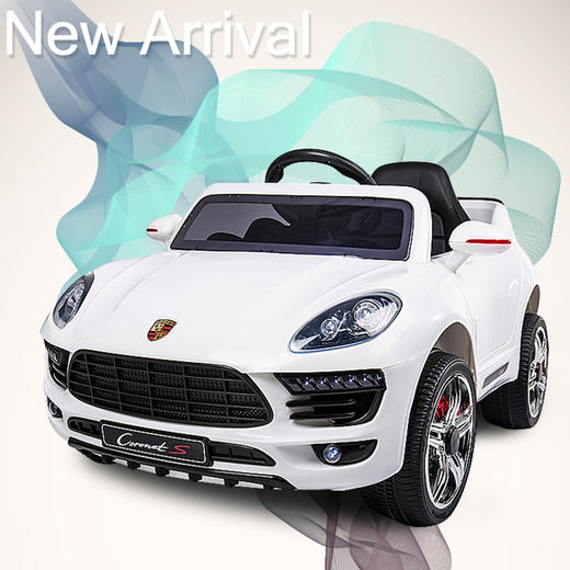 保时捷儿童电动摇控汽车 商品图1
