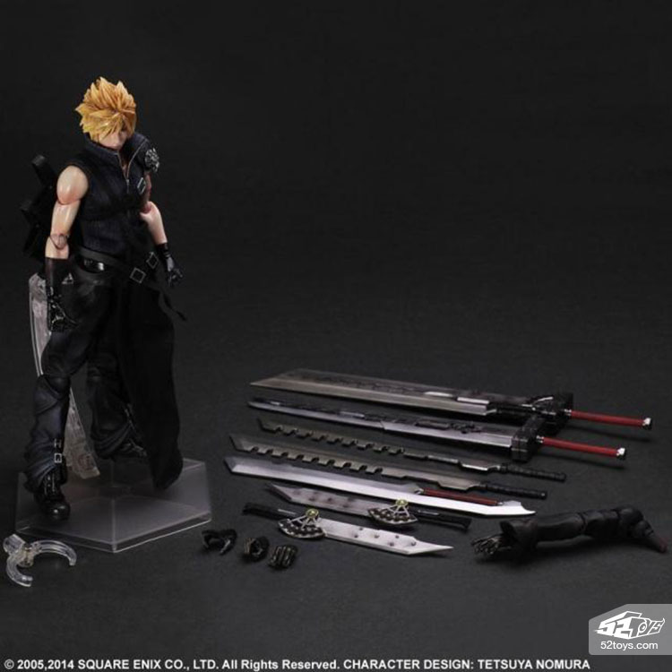 [52TOYS]Play arts改 PA改 最终幻想7 圣子降临 克劳德