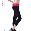 新款韩版瑜伽裤跑步跳操七分裤女紧身显瘦健身服瑜伽单裤子X06008 商品缩略图1