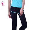 跑步健身运动裤 锦纶假两件长裤显瘦瑜伽裤紧身裤女X06026 商品缩略图2