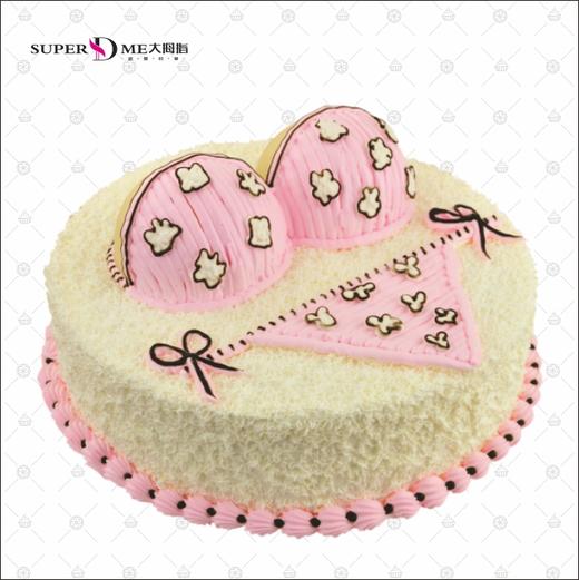 爱的比基尼  浪漫蛋糕 情侣个性蛋糕 商品图0