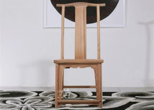 核桃木靠背椅 商品图2