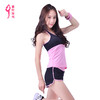 xiyueyoga-依琦莲旗下品牌 春夏新款运动跑步健身背心韩版时尚拼接瑜伽服上衣女紧身显瘦单件上衣X06011 商品缩略图3