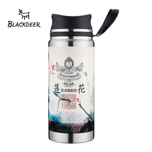 （永久下架）黑鹿丨真空不锈钢保温杯/旅行便携运动闷烧水壶 商品图3