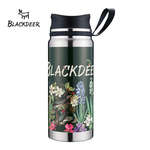 （永久下架）黑鹿丨真空不锈钢保温杯/旅行便携运动闷烧水壶 商品图0