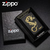【优美】zippo打火机正版 二战黑裂漆236 纯铜防风男士礼物 商品缩略图2