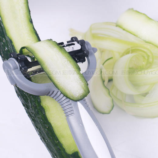 进口BY-三头旋转型刨刀 酒店专用创意刨刀 特有扁花纹刀口 商品图4