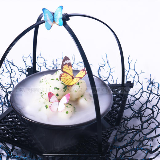 糯米蝴蝶 创意盘式可以吃的糯米蝴蝶每盒336只大小全包括【大盒装】 商品图7