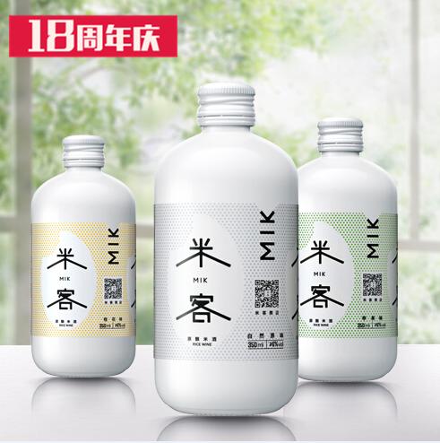 （永久下架）【氧气优选】米客丨米酒礼包 350ML*六瓶装 商品图0