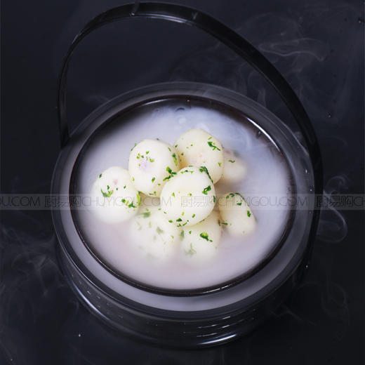 子期创意盛器  意境菜盛器 干冰盛器 创意果盘 商品图3