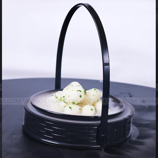 子期创意盛器  意境菜盛器 干冰盛器 创意果盘 商品图0